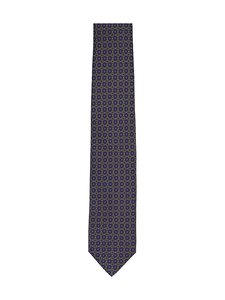 Stockholm Kravatt - Flower zīda kaklasaite - G26D NAVY/GREEN | Stockmann