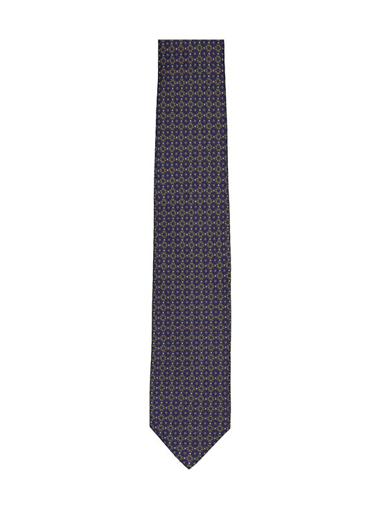 Stockholm Kravatt - Flower zīda kaklasaite - G26D NAVY/GREEN | Stockmann - photo 1