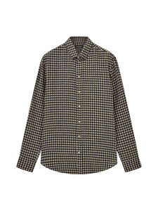 Emporio Armani - Classic Fit -kauluspaita - TE23277 F1007 BEIGE/BLACK | Stockmann