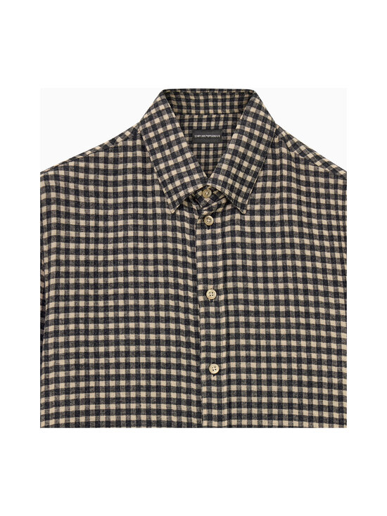 Emporio Armani - Classic Fit -kauluspaita - TE23277 F1007 BEIGE/BLACK | Stockmann - photo 3