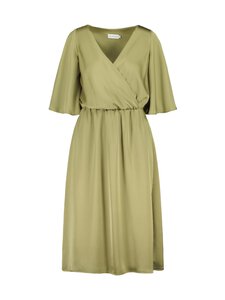 Katri Niskanen - Inga-satiinimekko - LIGHT KHAKI | Stockmann