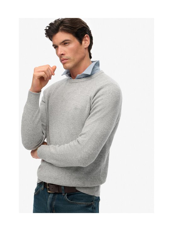 Superdry - Wool Blend -neule - 41Q LIGHT GREY MARL | Stockmann - photo 3