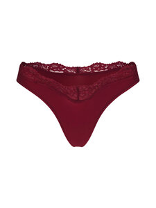 SKIMS - Fits Everybody Lace Dipped -stringit - MERLOT | Stockmann