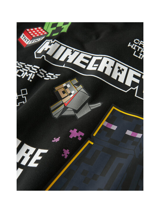 Name It - NkmJu Minecraft džemperis ar kapuci - BLACK | Stockmann - photo 4