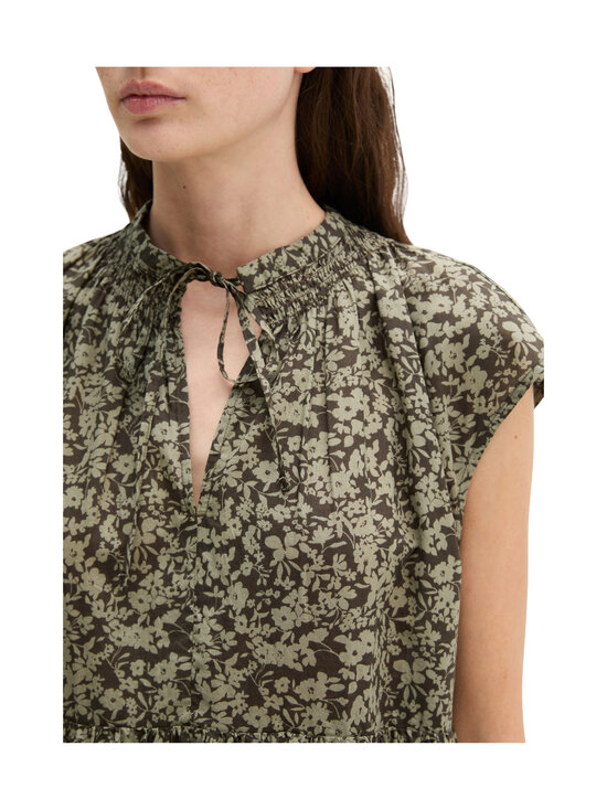Marc O'Polo - Kukkakuvioitu mekko - 1839 MEDIUM BROWN_MULTI_03 | Stockmann - photo 4