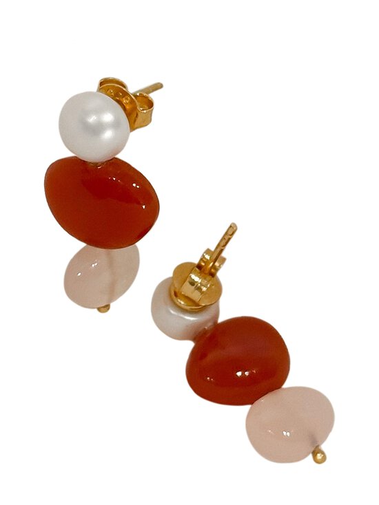 Gauhar Helsinki - Stone and Pearl Carnelian auskari - MULTI COLOR - photo 1 Gauhar Helsinki - Stone and Pearl Carnelian auskari - MULTI COLOR | Stockmann - photo 1