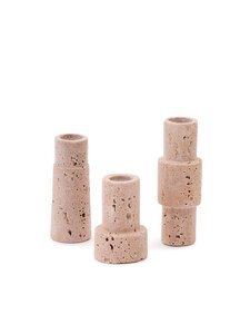 Kave Home - Majid-kynttilänjalkasetti - BEIGE | Stockmann