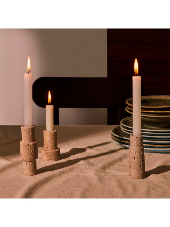 Kave Home - Majid-kynttilänjalkasetti - BEIGE - photo 5 Kave Home - Majid-kynttilänjalkasetti - BEIGE | Stockmann - photo 5