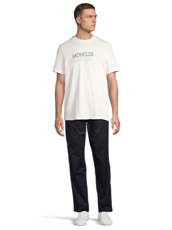 Moncler - T-paita - 034 OFF WHITE - photo 2 Moncler - T-paita - 034 OFF WHITE | Stockmann - photo 2