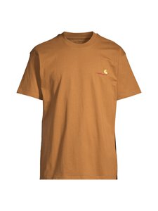 Carhartt WIP - American Script t-paita - HZXX HAMILTON BROWN /--- Carhartt WIP - American Script t-paita - HZXX HAMILTON BROWN /--- | Stockmann