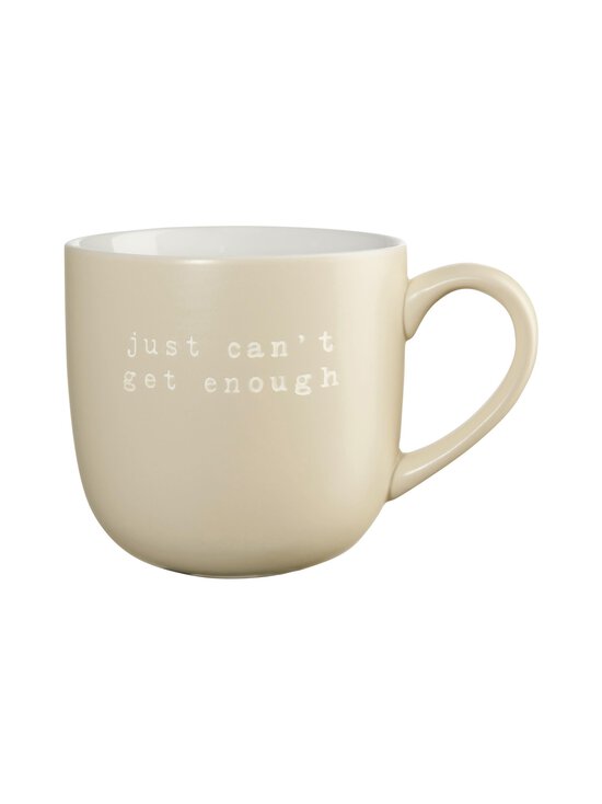 Asa - Hey Just Can't Get Enough -posliinimuki 0,6 l - BEIGE | Stockmann - photo 1