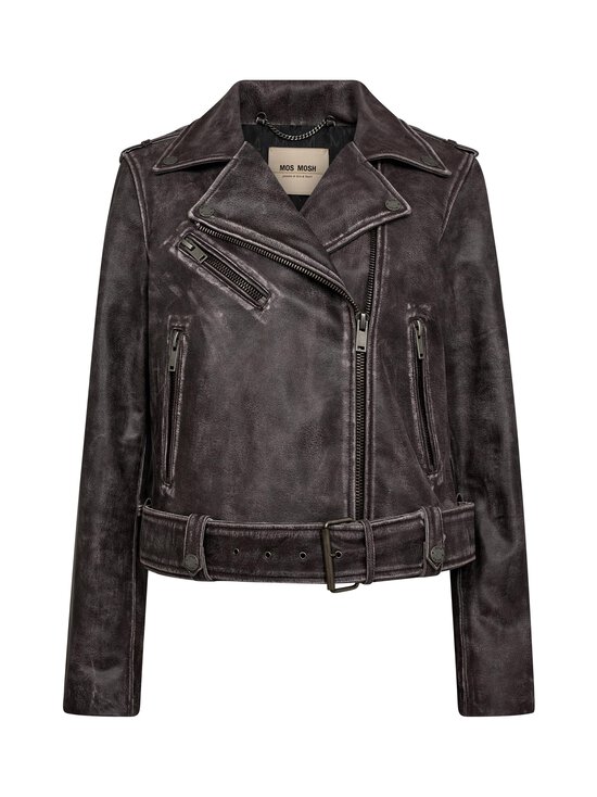 MOS MOSH - MMCelia Biker -nahkatakki - 159 FUDGE - photo 1 MOS MOSH - MMCelia Biker -nahkatakki - 159 FUDGE | Stockmann - photo 1