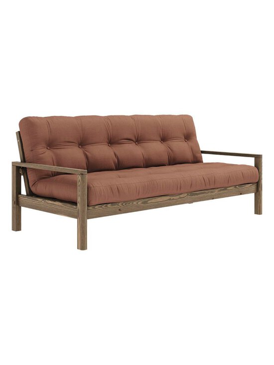 Karup Design - Knob-futonsohva clay brown/carob brown L 205 cm - BROWN | Stockmann - photo 1
