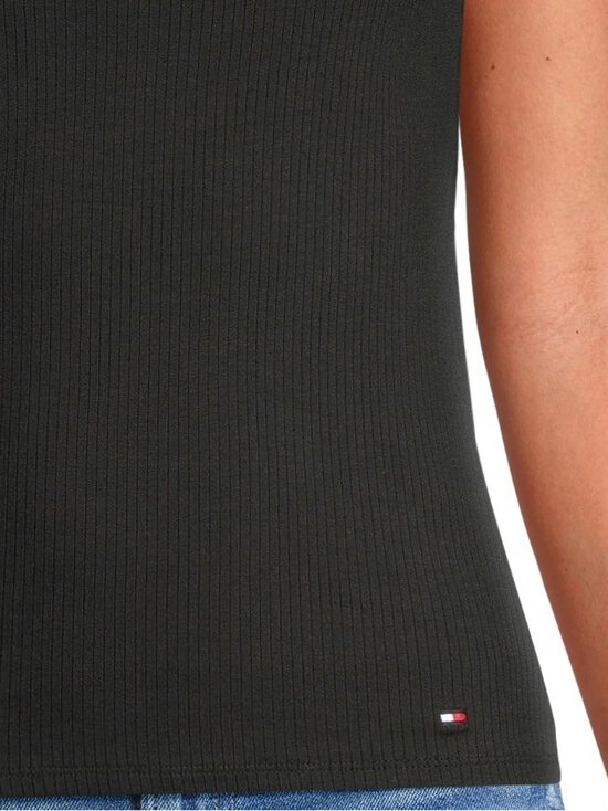 Tommy Hilfiger - Slim Tank -toppi - BDS BLACK - photo 4 Tommy Hilfiger - Slim Tank -toppi - BDS BLACK | Stockmann - photo 4