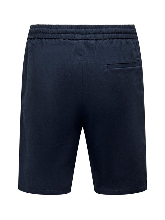 Only & Sons - Linasegust lühikesed püksid OnsLinus - DARK NAVY - photo 2 Only & Sons - Linasegust lühikesed püksid OnsLinus - DARK NAVY | Stockmann - photo 2