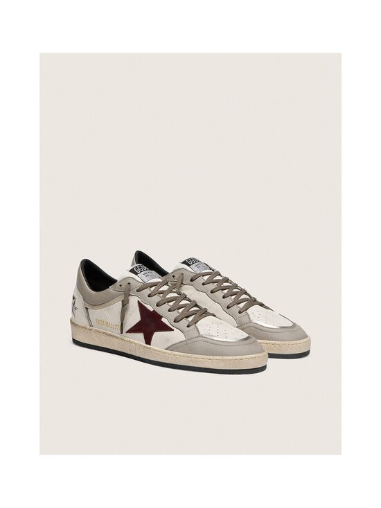GOLDEN GOOSE - Ballstar-sneakerit - WHITE/DOVE/BORDEAUX | Stockmann - photo 4