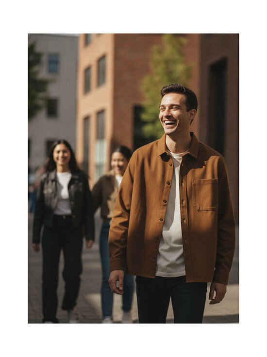 Makia - Chandler-paitatakki - 166 BROWN | Stockmann - photo 2