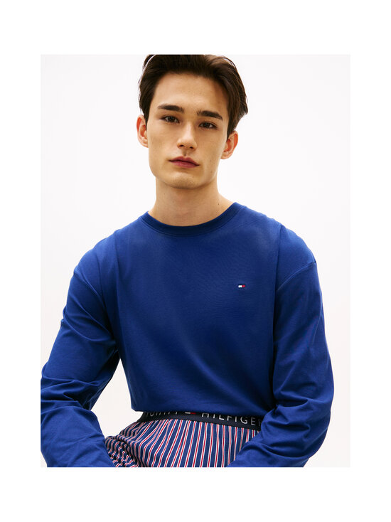 Tommy Hilfiger - Jersey Print -pyjamasetti - 0WJ PREPPY NAVY/RWB STRIPE | Stockmann - photo 3
