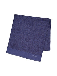 Stenströms - Silkkihuivi - 821 DARK INDIGO PATTERN | Stockmann