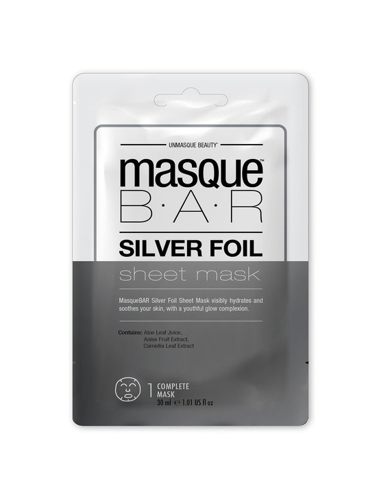 Silver Foil Sheet Mask -kasvonaamio