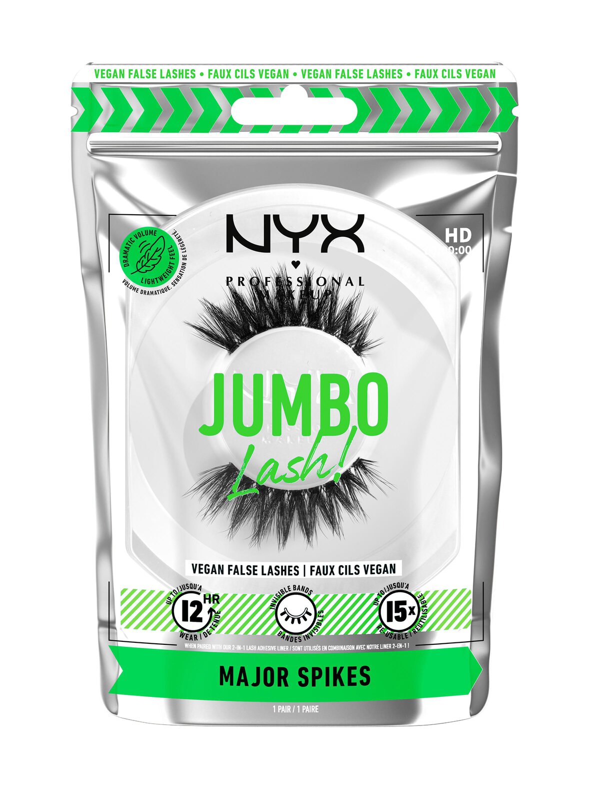 Jumbo Lash! Vegan False Lashes -irtoripset