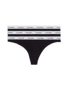 Calvin Klein Underwear - Thong biksītes 3-gab. - UB1 BLACK /BLACK /BLACK | Stockmann