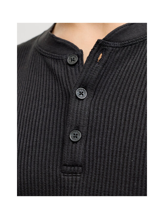 Jack & Jones - JorNorrebro Henley -paita - BLACK | Stockmann - photo 5