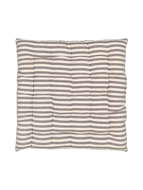 Casa Stockmann - Trento-istuintyyny - DARK GREY/SOFT WHITE STRIPE | Stockmann - photo 1