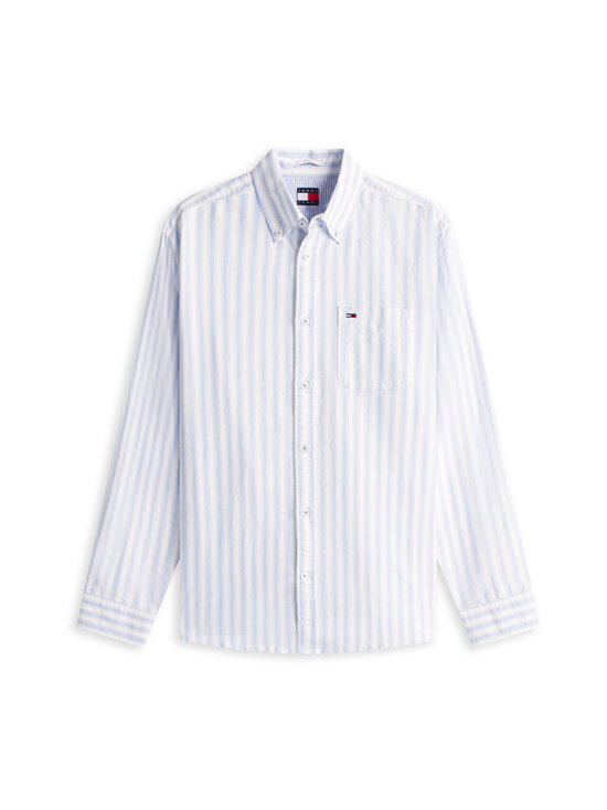 Tommy Jeans - Regular Stripe Oxford krekls ar apkakli - C38 BLUE TWILIGHT STRIPE | Stockmann - photo 1