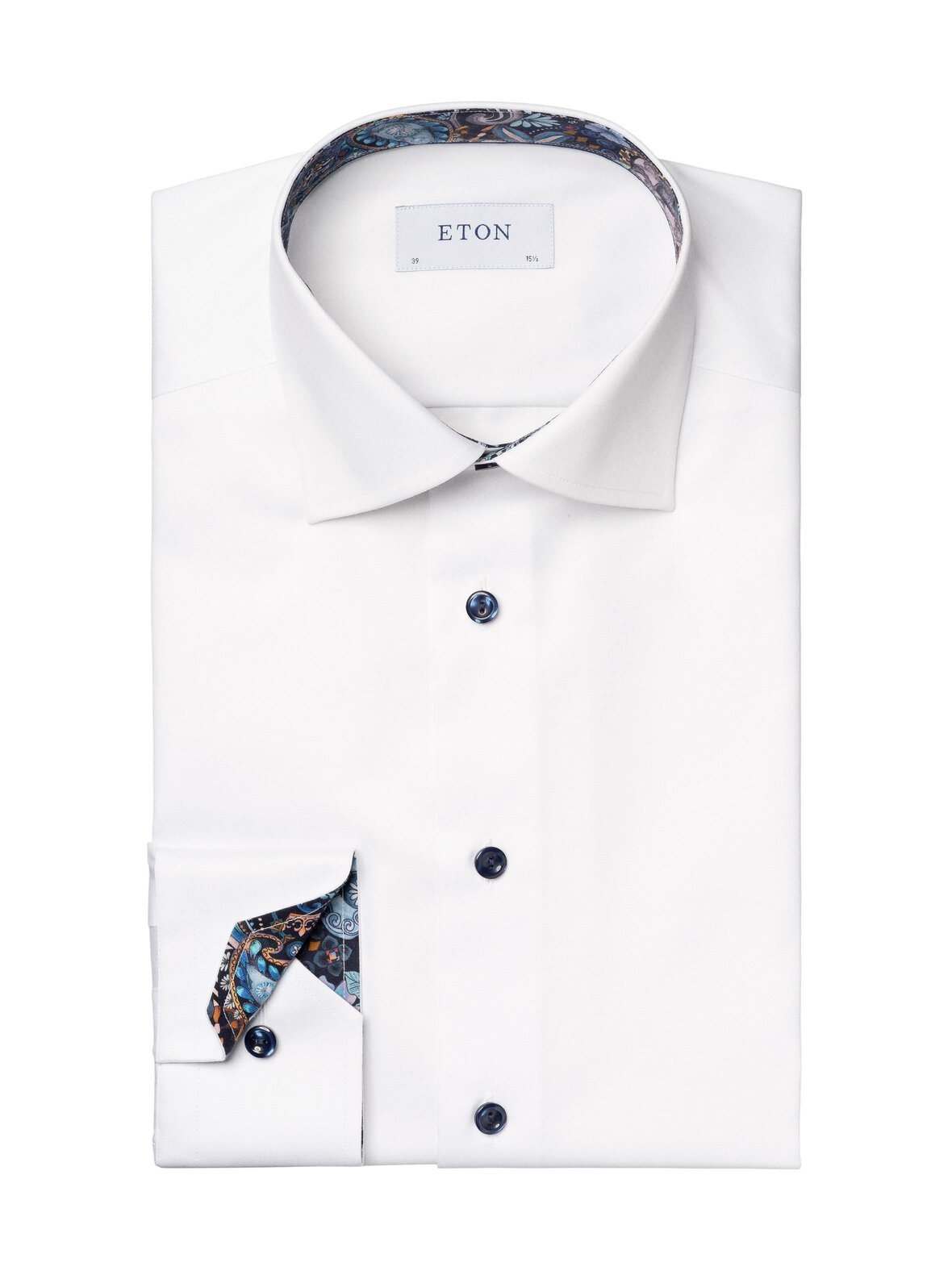 Eton Floral signature twill slim fit -kauluspaita