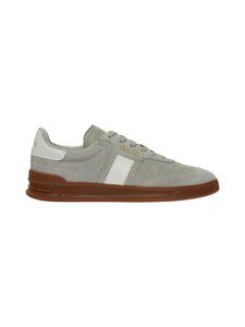 Polo Ralph Lauren - Aera-nahkasneakerit - TAUPE GREY/DECKWASH WHITE | Stockmann
