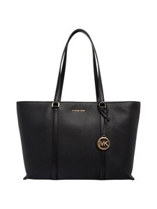 Michael Michael Kors - Temple Large Tote -nahkalaukku - BLACK 001 Michael Michael Kors - Temple Large Tote -nahkalaukku - BLACK 001 | Stockmann