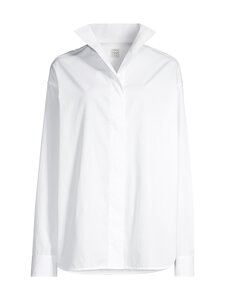 TOTEME - Sharp-popliinipaita - WHITE | Stockmann