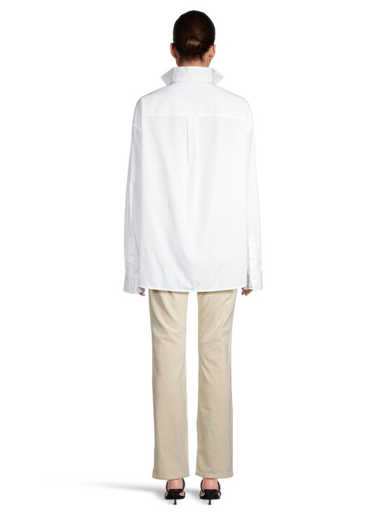 TOTEME - Sharp-popliinipaita - WHITE | Stockmann - photo 3
