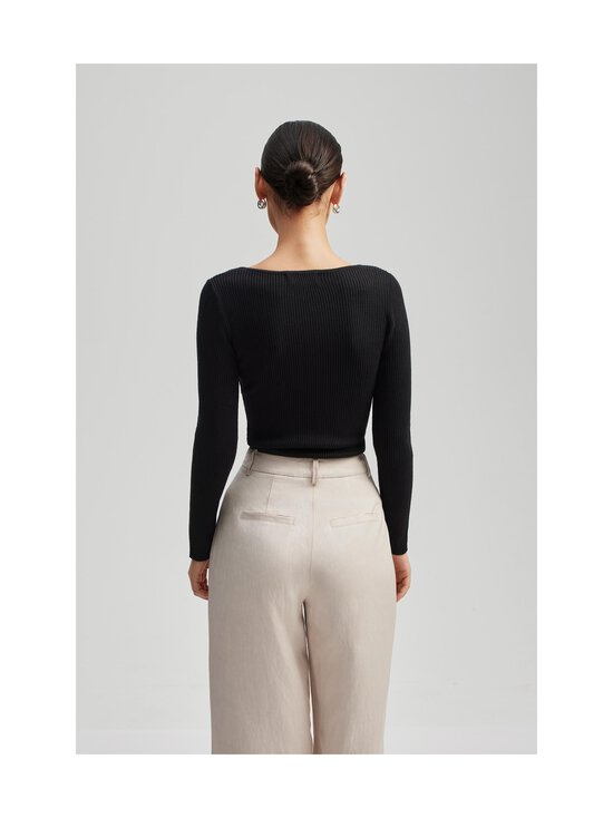 Malina - Tulip-trikoopaita - BLACK - photo 3 Malina - Tulip-trikoopaita - BLACK | Stockmann - photo 3