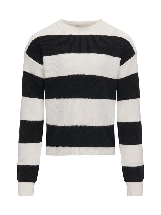 KIDS ONLY - Triibuline kampsun KogFranca Life - CLOUD DANCER STRIPES:WIDE STRIPE BLACK | Stockmann - photo 2