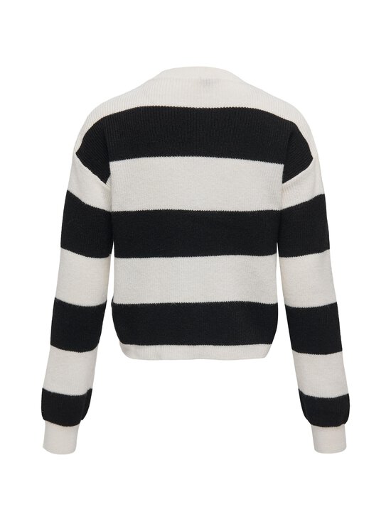 KIDS ONLY - Triibuline kampsun KogFranca Life - CLOUD DANCER STRIPES:WIDE STRIPE BLACK | Stockmann - photo 4