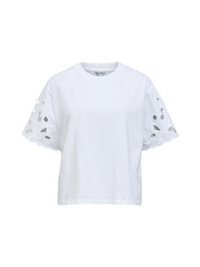 Object - ObjGima t-paita - BRIGHT WHITE DETAIL:EMBROIDERY | Stockmann