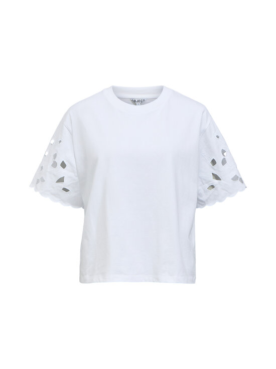 Object - ObjGima t-paita - BRIGHT WHITE DETAIL:EMBROIDERY | Stockmann - photo 1