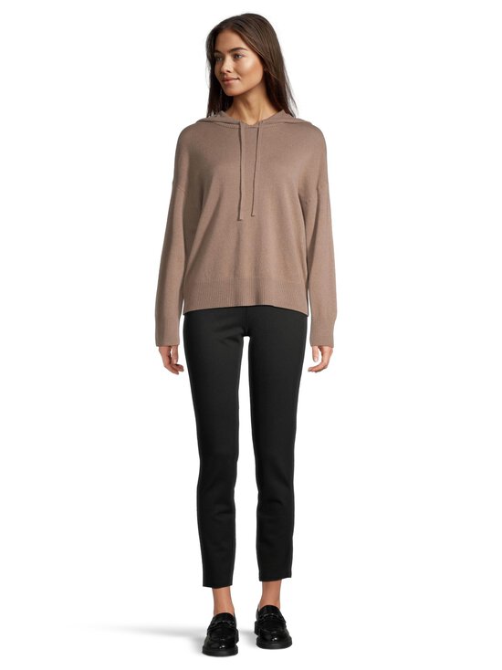 NOOM - Kootud kapuutsiga pusa Diandra Loose Fit - BROWN | Stockmann - photo 2