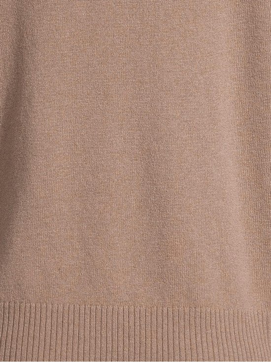 NOOM - Kootud kapuutsiga pusa Diandra Loose Fit - BROWN | Stockmann - photo 4