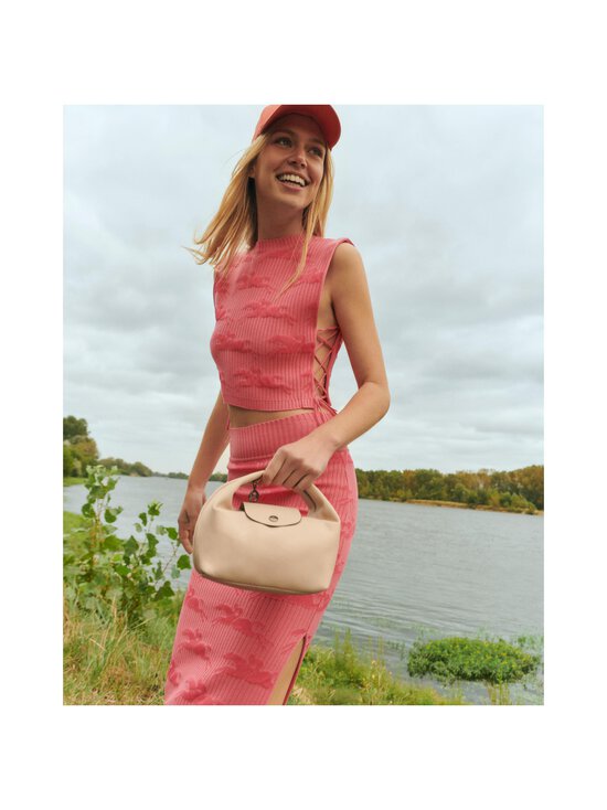 Longchamp - Le Pliage Xtra Top -nahkalaukku - 542 NUDE - photo 2 Longchamp - Le Pliage Xtra Top -nahkalaukku - 542 NUDE | Stockmann - photo 2