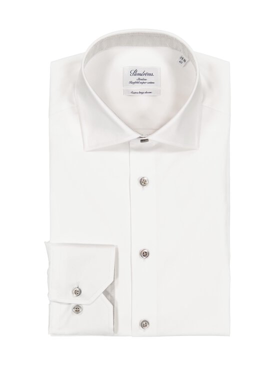 Slimline Semi Cutaway Collared Shirt, extra-longSleeve