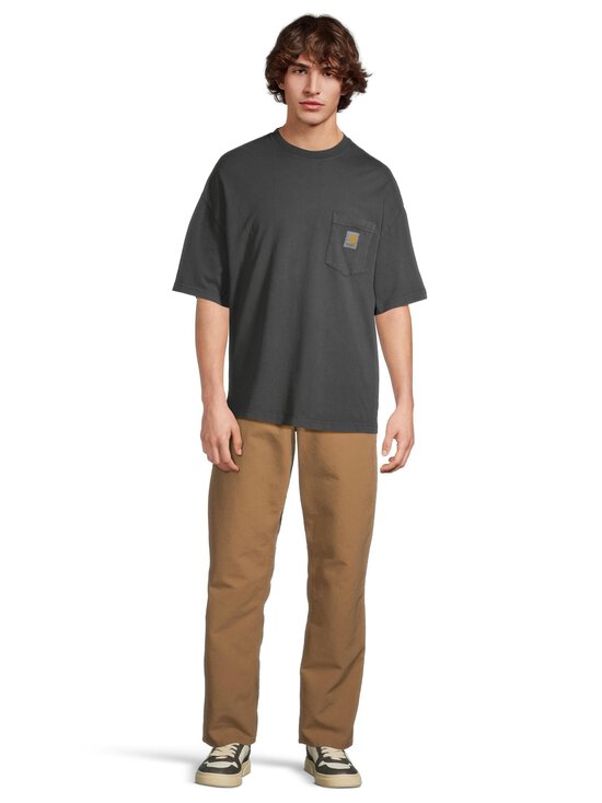 Carhartt WIP - Hudson Pocket t-paita - 895F BLACK, CHALK WASH | Stockmann - photo 2