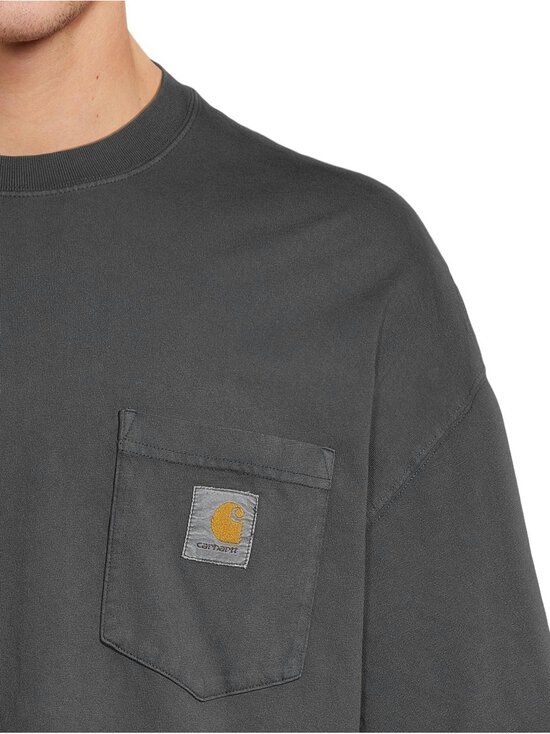 Carhartt WIP - Hudson Pocket t-paita - 895F BLACK, CHALK WASH | Stockmann - photo 4