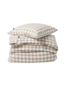 Lexington - Checked Cotton Flannel gultas veļas komplekts - 8310-S175 GREEN/BEIGE/WHITE | Stockmann