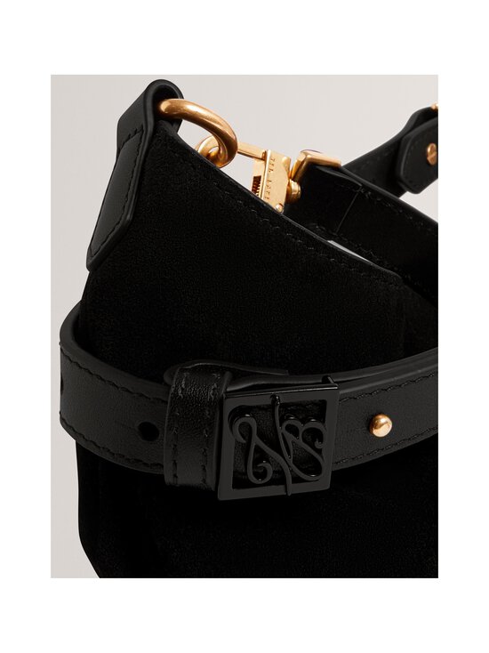 Ted Baker London - Anayya Mini Slouch Hobo Bag ādas soma - BLACK | Stockmann - photo 4