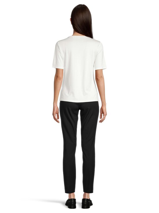 ESSENTIALS by Stockmann - Jade O-neck T-krekls - OFFWHITE | Stockmann - photo 3