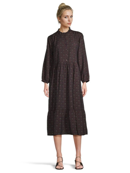 NOOM - Harmony-midimekko - AUBERGINE ORNAMENTAL PRINT | Stockmann - photo 2