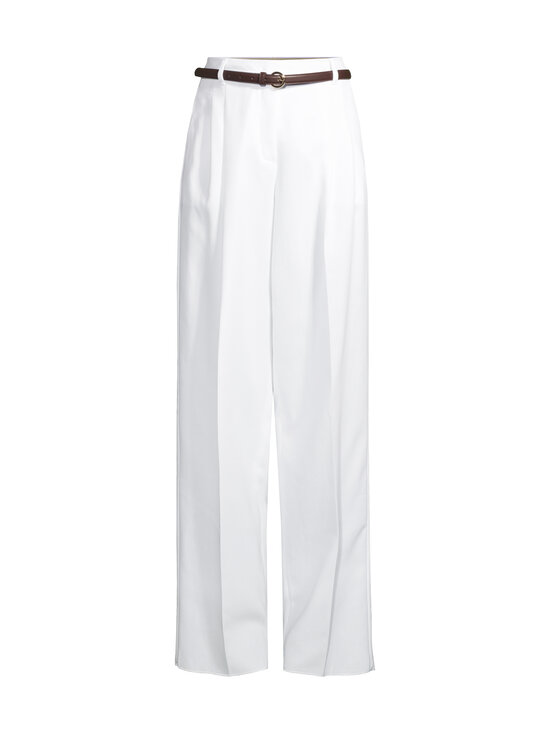 Max Mara Studio - MstDivo Long -housut - 001 WHITE | Stockmann - photo 1